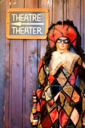 Königliches Theater Marionettenpuppe von Toone Brüssel Belgien